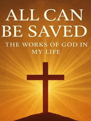 cover image of All Can Be Saved